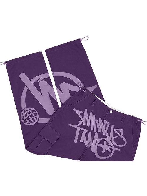 Minus Two Graff Cargos (Logo Violet)